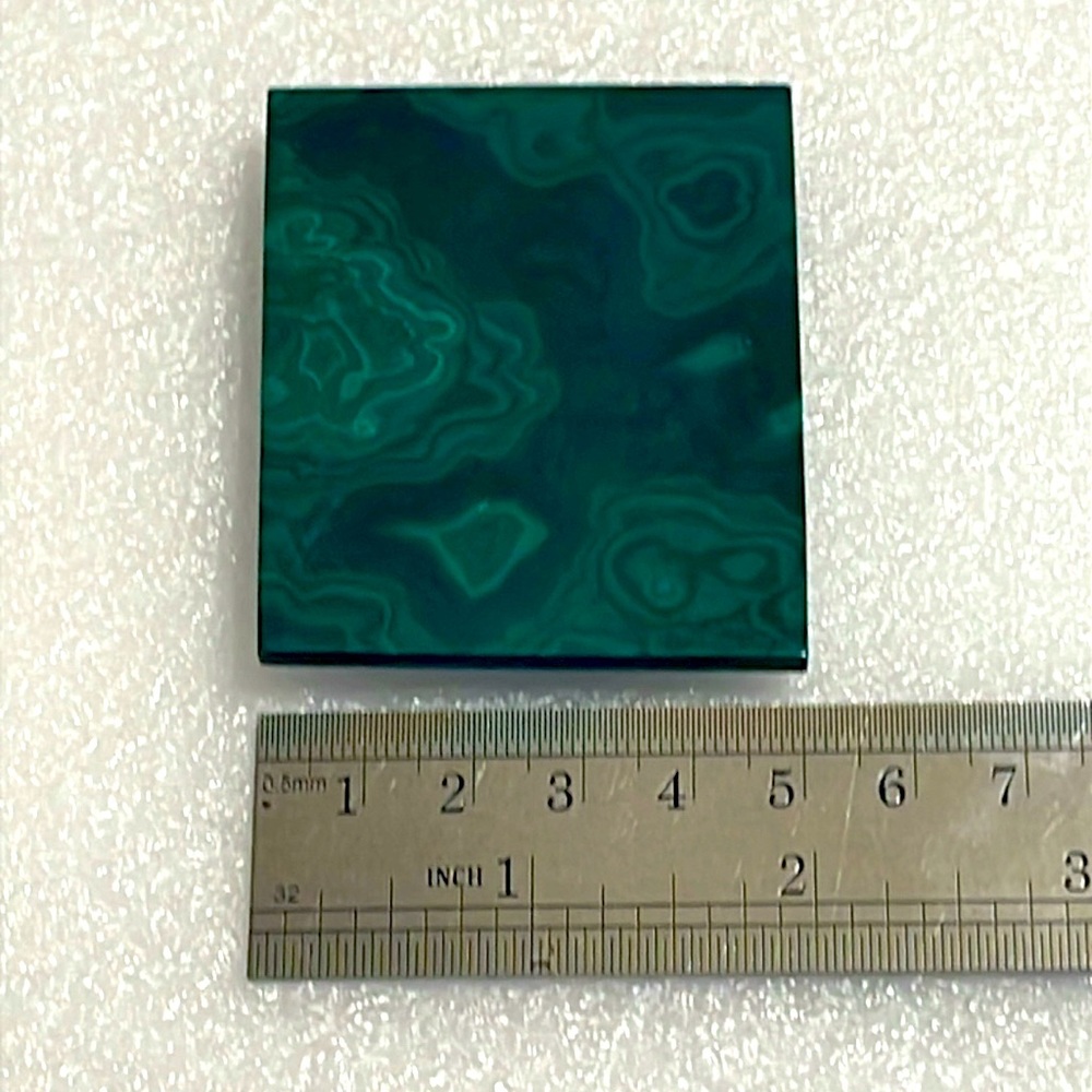 Rectangle Malachite Riser - Picture 2 of 5